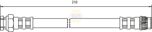 NAPA NBH1093 Brake Hose