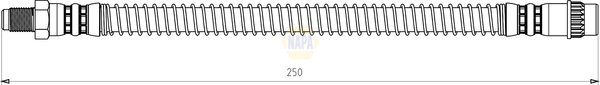 NAPA NBH1109 Brake Hose