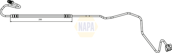NAPA NBH1131 Brake Hose