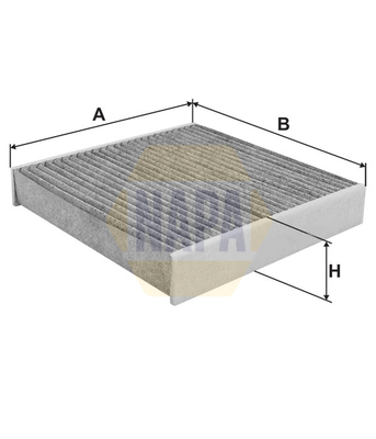 NAPA NFC4317 Pollen / Cabin Filter