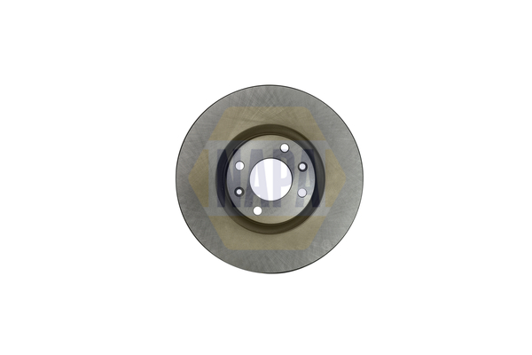 NAPA NBD5032 2x Brake Discs Pair Vented