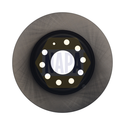 NAPA NBD5061 2x Brake Discs Pair Solid