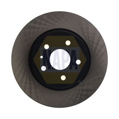NAPA NBD5090 2x Brake Discs Pair Vented