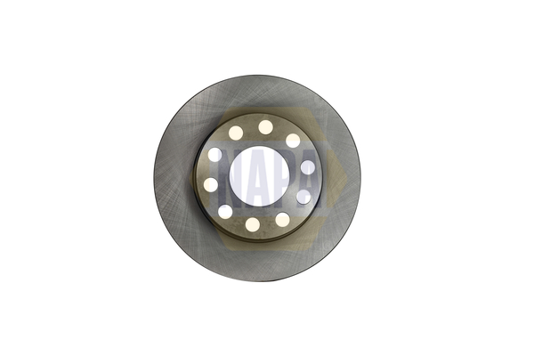 NAPA NBD5419 2x Brake Discs Pair Solid