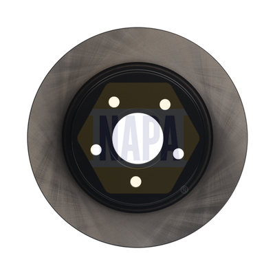 NAPA NBD5523 2x Brake Discs Pair Solid