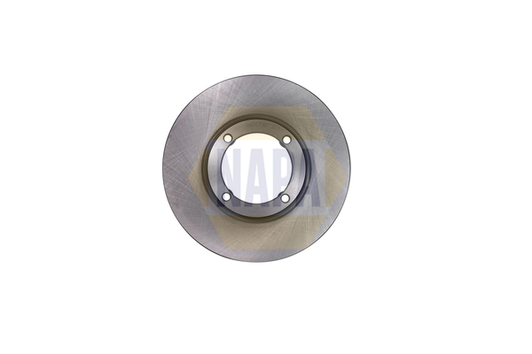 NAPA NBD5544 2x Brake Discs Pair Solid