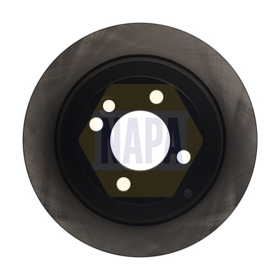 NAPA NBD5738 2x Brake Discs Pair Solid