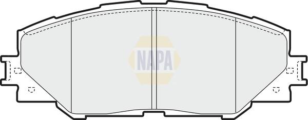 NAPA NBP1048 Brake Pads Set