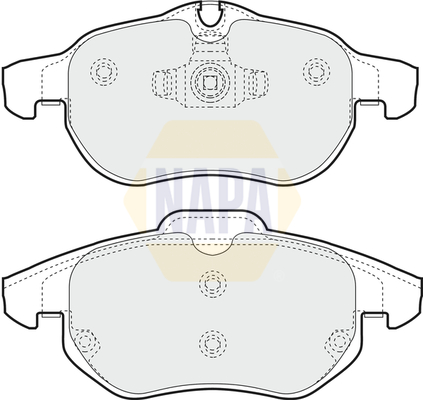 NAPA NBP1175 Brake Pads Set