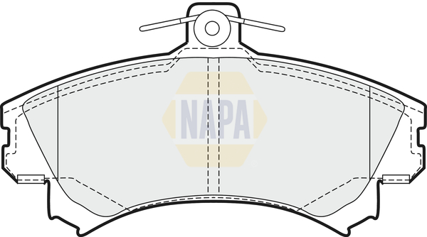 NAPA NBP1179 Brake Pads Set