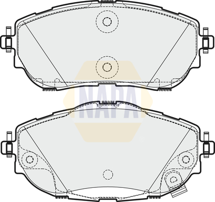 NAPA NBP1183 Brake Pads Set