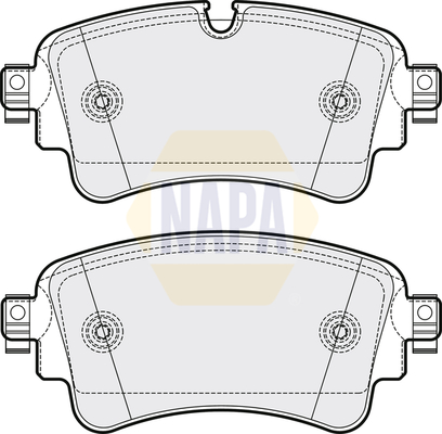 NAPA NBP1253 Brake Pads Set