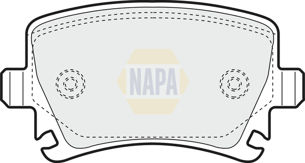 NAPA NBP1511 Brake Pads Set