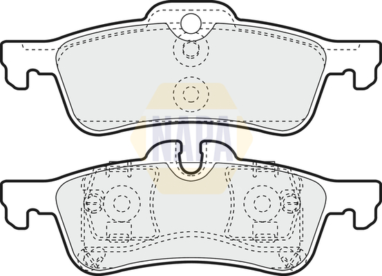 NAPA NBP1562 Brake Pads Set