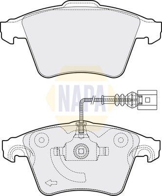 NAPA NBP1697 Brake Pads Set