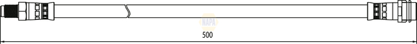 NAPA NBH1178 Brake Hose