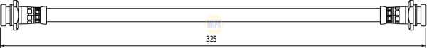 NAPA NBH1252 Brake Hose