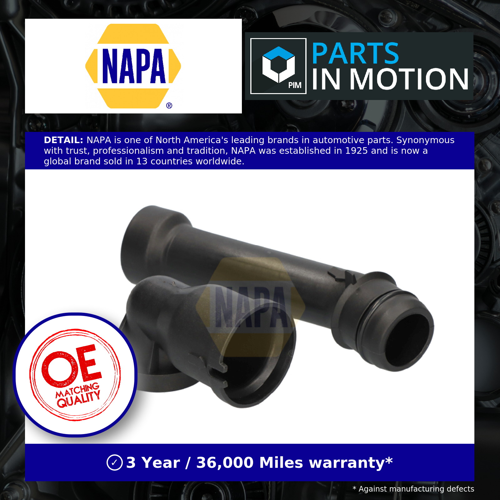 NAPA Coolant Pipe NTH1476 [PM2426790]