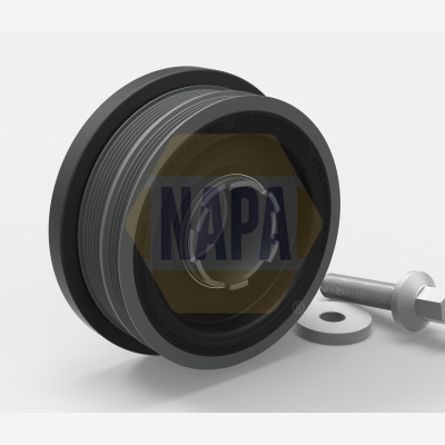 NAPA NTV1016 Crankshaft Pulley (TVD)