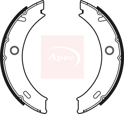 Apec SHU645 Brake Shoes Set