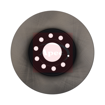 Apec DSK2207 2x Brake Discs Pair Vented