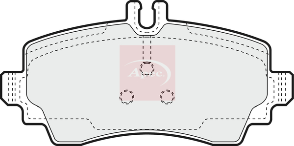 Apec PAD993 Brake Pads Set