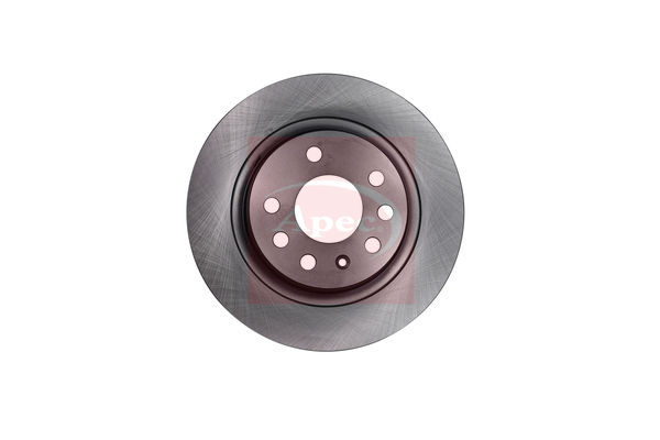 Apec DSK2091 2x Brake Discs Pair Solid