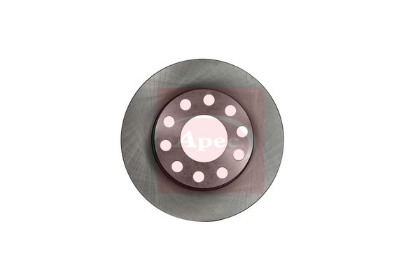 Apec DSK2098 2x Brake Discs Pair Solid