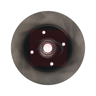 Apec DSK2553 2x Brake Discs Pair Solid