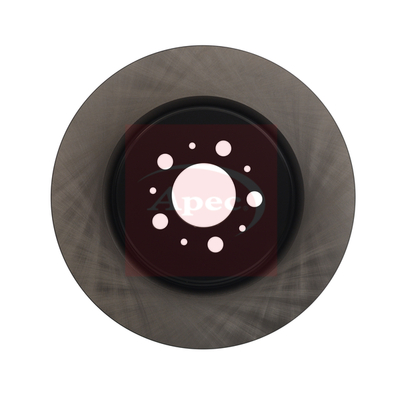 Apec DSK2688 2x Brake Discs Pair Vented