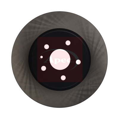 Apec DSK2700 2x Brake Discs Pair Vented