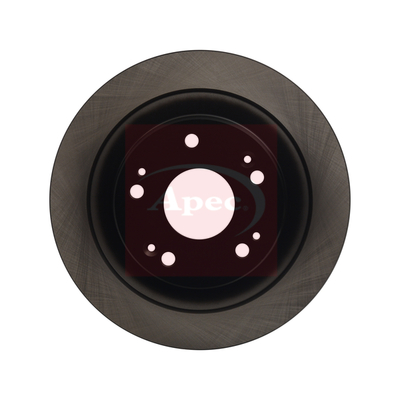 Apec DSK3005 2x Brake Discs Pair Solid