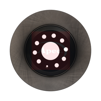 Apec DSK3057 2x Brake Discs Pair Solid