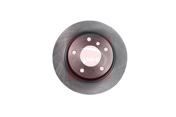 Apec DSK536 2x Brake Discs Pair Solid