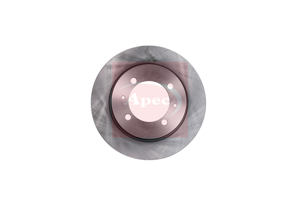 Apec DSK704 2x Brake Discs Pair Solid