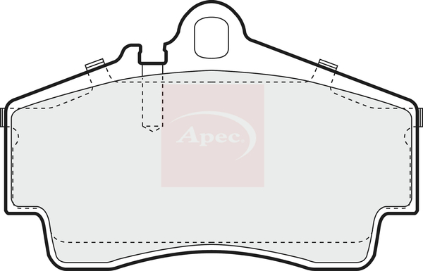 Apec PAD1029 Brake Pads Set