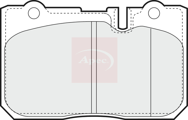 Apec PAD1049 Brake Pads Set