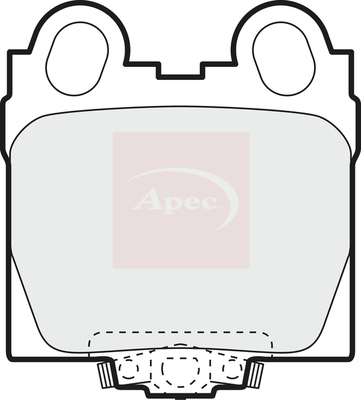 Apec PAD1126 Brake Pads Set