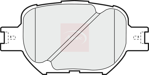 Apec PAD1180 Brake Pads Set