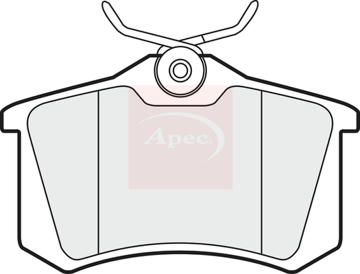 Apec PAD1190 Brake Pads Set