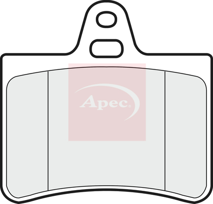 Apec PAD1233 Brake Pads Set