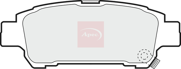 Apec PAD1238 Brake Pads Set