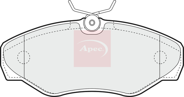 Apec PAD1240 Brake Pads Set