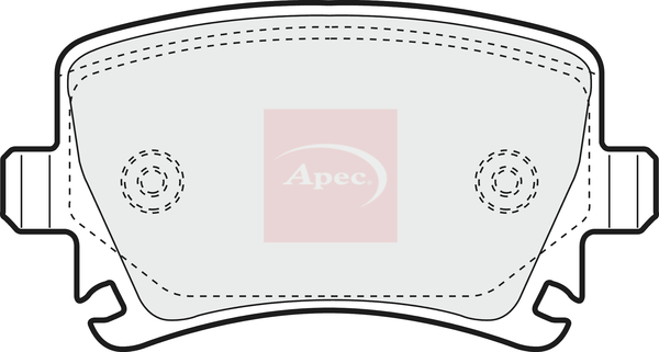 Apec PAD1324 Brake Pads Set