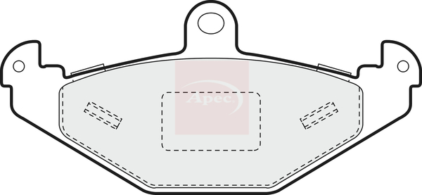 Apec PAD1357 Brake Pads Set