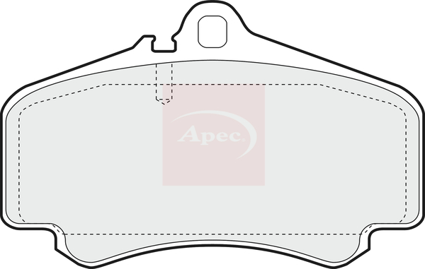 Apec PAD1402 Brake Pads Set
