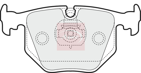 Apec PAD1431 Brake Pads Set