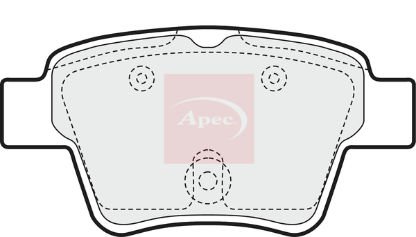 Apec PAD1433 Brake Pads Set