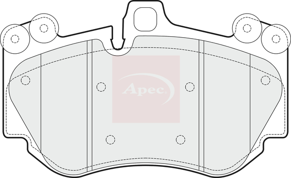 Apec PAD1483 Brake Pads Set