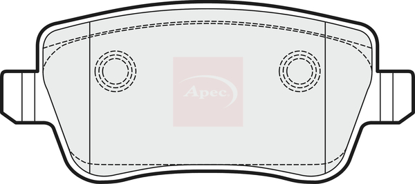 Apec PAD1506 Brake Pads Set